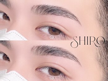 シロ 浜松 田町(Shiro)の写真/【第一通り駅より徒歩2分】垢抜けの近道は目元のお手入れ◎第一印象×清潔感UP!!メンズ利用も大歓迎♪