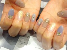 キャミ ネイル(CAMMY NAIL)/ニュアンスミラーネイル