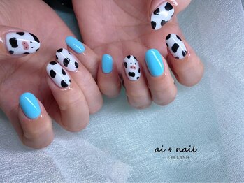 アイネイル 小倉(ai nail)/6本art¥7700