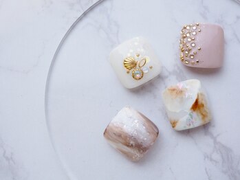 ネイル スパ ココプラス(Nail spa Cocoplus)/フット親指アートコース