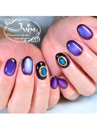 マグネットジェルと囲みグラデ