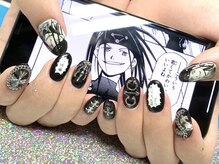ネイルマフィア 原宿(NAIL MAFIA)/キャラクター×つよめネイル
