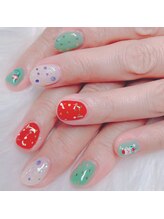 エクラ(E'clat)/クリスマスネイル