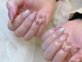 バタフライネイル/蝶々ネイル