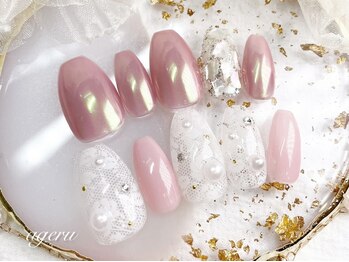 アゲル ネイルアンドアイラッシュ(ageru  Nail&EyeLush】)の写真/【ネイル上級者も大満足な高技術☆】カラーやアートの種類が豊富なので満足度◎理想なデザインが叶う♪