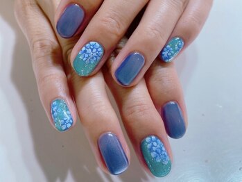 ネイルサロン ル リアン(Nailsalon Le lien)の写真/《ジェルネイル画像持ち込み＆相談コース★》"好きなもの"がぎゅっと詰まったお気に入りのネイルを♪