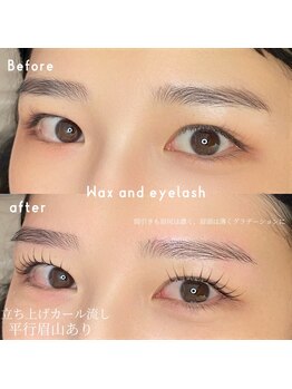オノマトペ(onomatopee.)/眉WAX+まつ毛パーマ