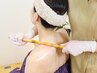 NEW【インナーケア漢方よもぎ蒸し】同時ケア首肩竹バンブ＋漢方ヘッドスパ付