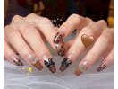 ブラウングラデ×レオパード☆