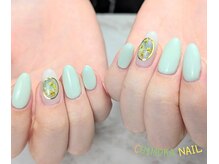 チモカネイル(CHIMOKA NAIL)/お花畑￥8800