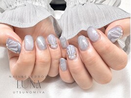 マーメード×マグネットネイル