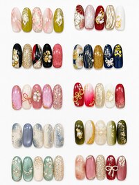 【新作】和装ネイル