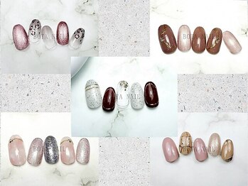 ボタネイル 近鉄布施駅前店(BOTA NAIL)/BOTAセレクトデザイン　10月