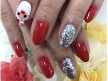 ダブルネイル(Double Nail)/サンタクロースネイル☆