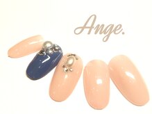 アンジュ(Ange)/月替わり！デザイン定額ジェル☆