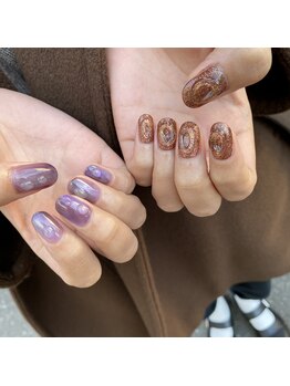 ハラジュクネイルズ(harajukunails)/ニュアンスやり放題｜90分