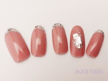 アウラネイルズ(aura nails)/☆ハンドデザインコース　¥8800