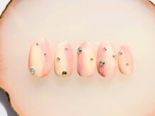 ネイルサロン フローリア(nail salon Florir)/ニュアンス×キラキラアート