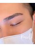 〈メンズ眉毛ワックス〉men's　eyebrow　wax　4週間以内のご来店/3680円