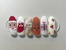 ジョアネイル(JOA Nail)/サンタ/鹿/冬/クリスマス