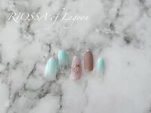 リオッサ オブ ラグーン(RIOSSA of Lagoon)/ぷっくりイチゴネイル