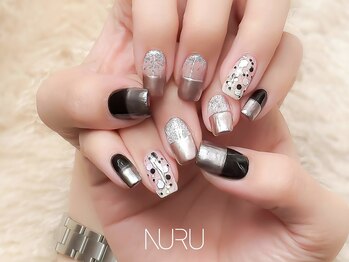 ヌル ネイル 新宿(NURU NAIL)/個性派/ホログラム/ミラー/新宿