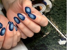 アース コアフュールボーテ 長野稲田店(EARTH coiffure beaute)/デニムネイル　¥12500