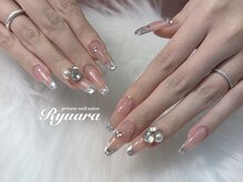 リュアラ(Ryuara)/ガラスフレンチネイル