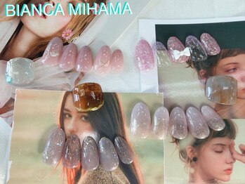 ビアンカ 美浜店(Bianca)の写真/《シンプル～トレンドデザイン、豊富にご用意♪》初回オフ無料/カラーチェンジ◎ネイルをお得に楽しめる☆