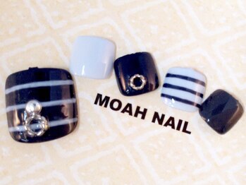 モアネイル つつじヶ丘店(MOAH NAIL)/フットジェル☆5500円~♪