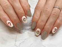 シキナ(shikina)/手描き　リース　キャンディ