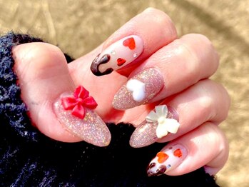 ロア(Loa)の写真/【強度◎スカルプやり放題13000円】気になるところだけの長さ出しもOK♪フォルムにこだわる貴女に…♪