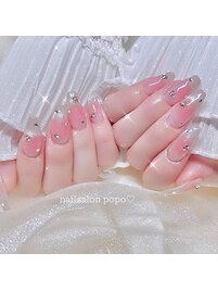 チークネイル/マグネットネイル