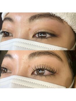 アンアイラッシュ(un eyelash)/ロングまつげさんのパーマ♪