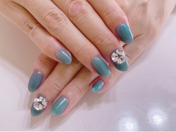 ネイルサロン ル リアン(Nailsalon Le lien)の写真/《爪に優しいフィルイン/パラジェル》こだわりのケア技術＆ダメージレスで美フォルムネイルが楽しめる♪
