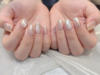 ユニックス サロンアンドスパ UNIX Salon&Spa 浦和美園店/オーロラ×マグネットネイル