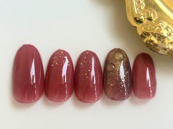 ミュゲットネイル(Muguet nail)/オータムネイル