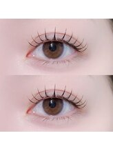 オハナ アイラッシュサロン 二子玉川店(Ohana)/カラーフラットラッシュ♪