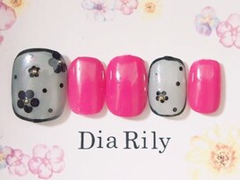 秋フットネイル♪