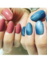 シャンディー(Shandy)/ワンカラー＋マグネットネイル