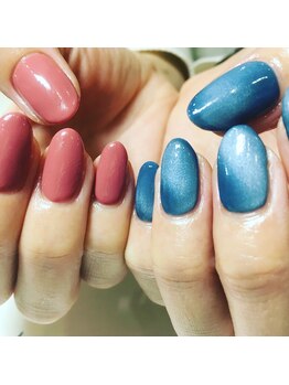 シャンディー(Shandy)/ワンカラー+マグネットネイル