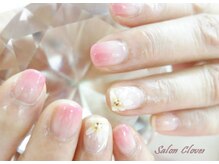 サロン クローバー/グラデーション☆春ネイル