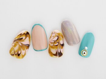 アートラウンジリハナ(Art Lounge Rihana)/とろけるピーコックネイル