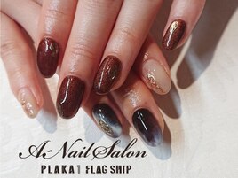 20/12/8 アシメブラウンdesign