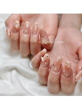 ルブリー(roovely)/ワンホン　チークネイル