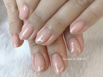サロンド トウキョウ(Le salon de TOKYO)/オーロラフレンチネイル