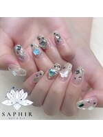 Saphir nail&eye【サフィール】まつげパーマ/パリジェンヌ/アイブロウ/パラジェル