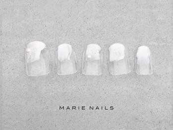 マリー ネイルズ いわきラトブ店(MARIE NAILS)/定額7,700円税込 クリア 0713c