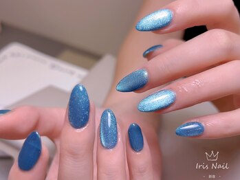 アイリス(Iris)/マグネットネイル￥4990