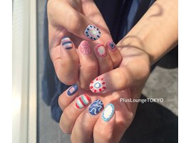 手書きアート陶器ネイル♪[原宿]